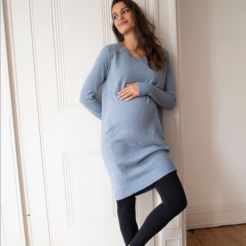 NWT Seraphine Nursing/Maternity Sweater Dress